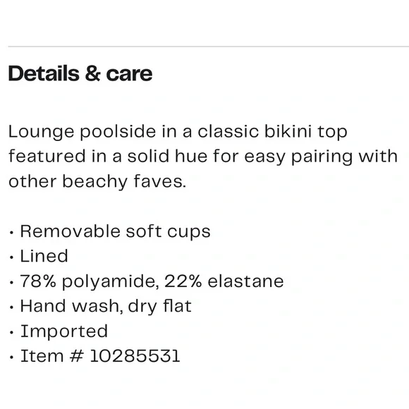 BILLABONG Bikini Top - Picture 7 of 7